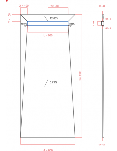 Showerlay Wiper 4 way 800 x...