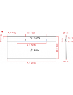 Showerlay Wiper 2 way 2000...
