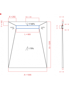 Showerlay Wiper 4 way 1005...