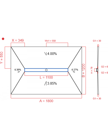 Resinbase Wiper 4 way 1800 x 1200 mm...