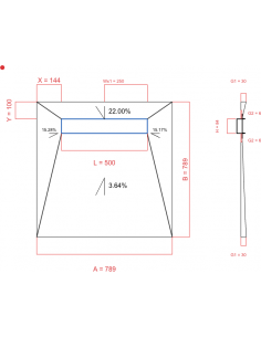 Showerlay Wiper 4 way 789 x...