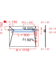 Showerlay Wiper 4 way 1116...