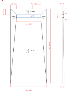 Showerlay Wiper 4 way 886 x...