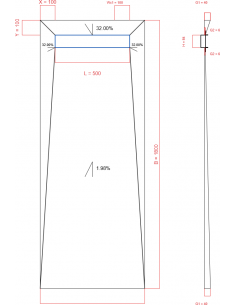 Showerlay Wiper 4 way 700 x...