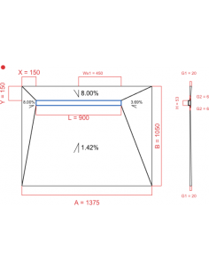 Showerlay Wiper 4 way 1375...