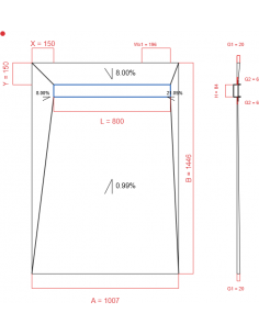 Showerlay Wiper 4 way 1007...