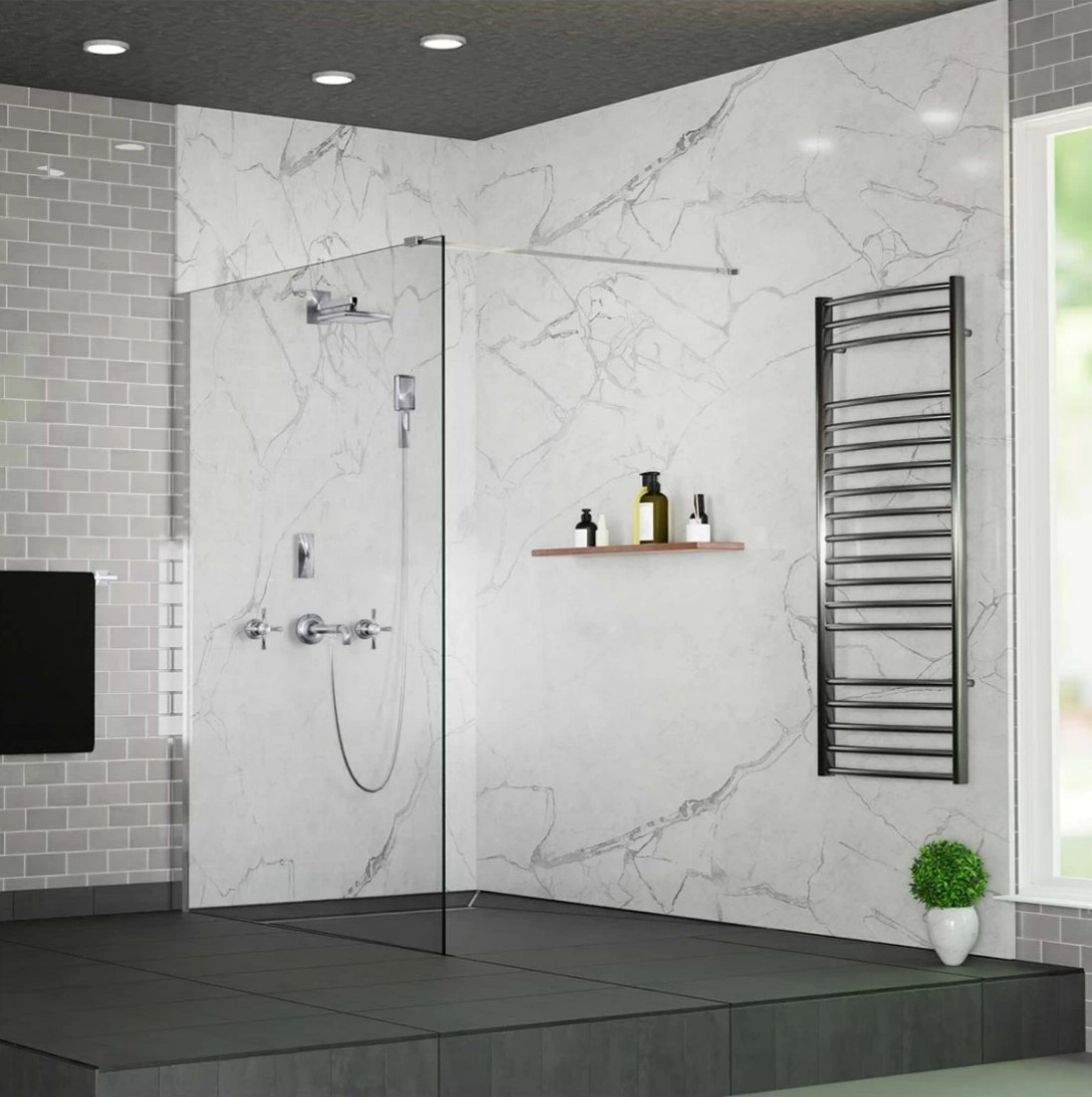 Shower Enclosure in Wet Room