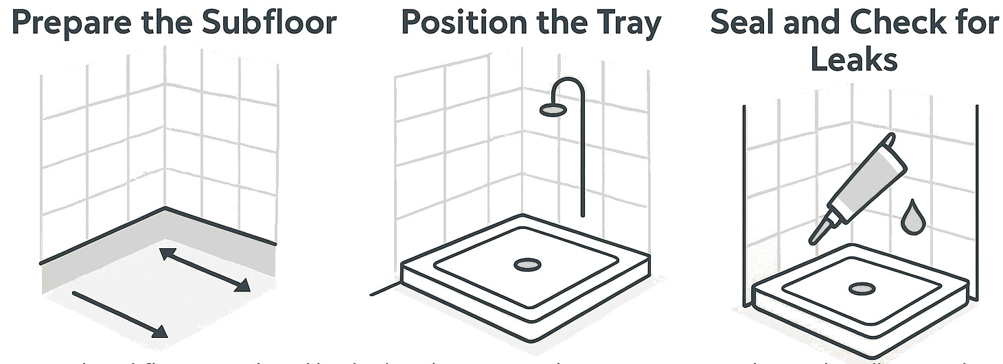 Shower Tray Installation Tips