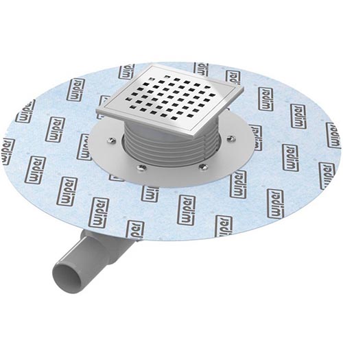 Top Dry Trap Shower Drains