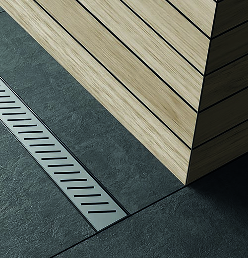 Linear Drains For Tiled Floor