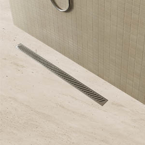 Wet Room Shower Tray with Linear Drain | Wetrooms Design