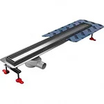 Wiper Premium Offset Linear Drain