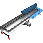 Wiper Wall Upstand Linear Drain