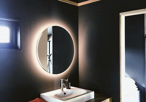 How to light a bathroom without a window?