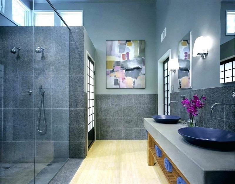 Bathroom Colour - Grey Oasis Of Peace