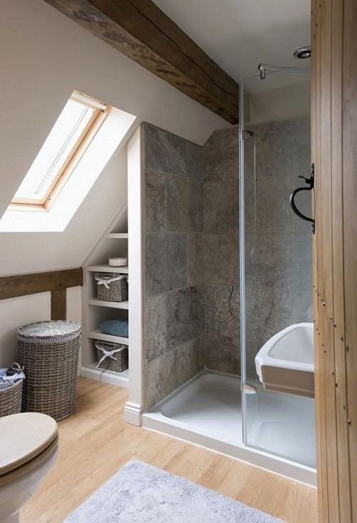 Bathroom In The Attic – A Challenge For The Designer And Installer