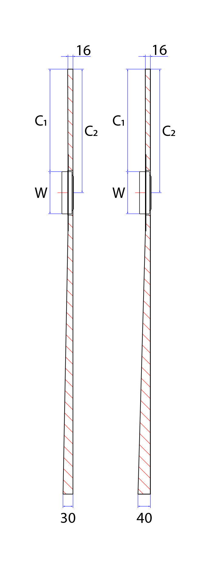 Technical Drawing OneWay Fall Showerlay Wetrooms Design